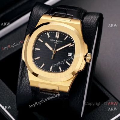 Best Copy Patek Philippe Nautilus 40mm Watches Gold and Black